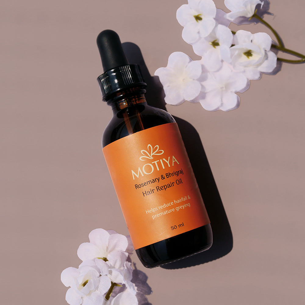Hair Repair Oil — 13 Herb Hair Growth Oil | Motiya Haircare Canada