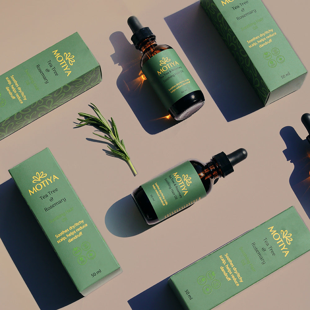 Soothing Hair Oil for Dandruff